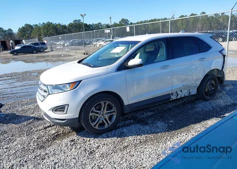 2017 Ford Edge Titanium from USA, damaged, VIN 2FMPK3K84HBC59514